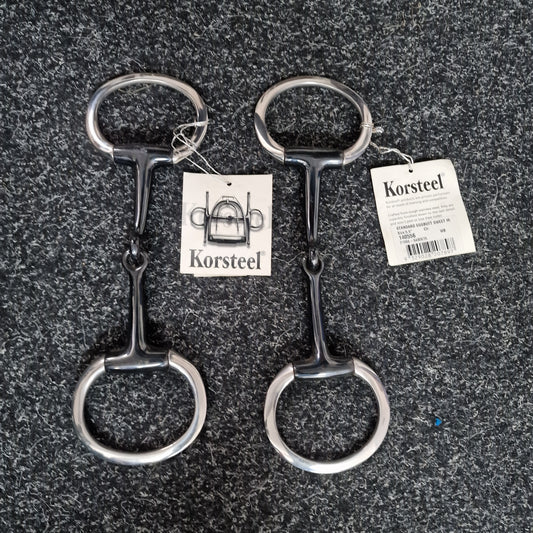 Clearance New sweet iron jointed eggbutt snaffle bit