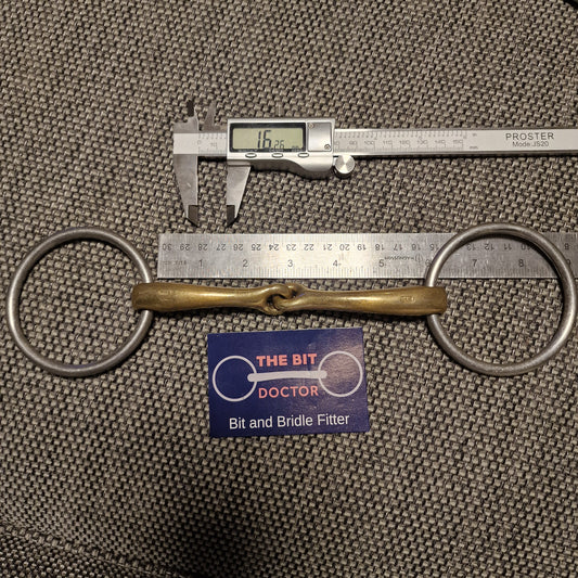 5.75" Sprenger RS dynamic jointed loose ring snaffle bit B1001