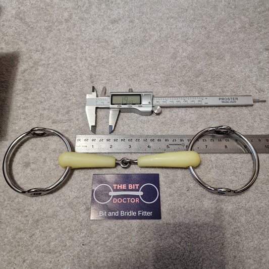 5.75" happy mouth jointed balding gag Bit New B1677