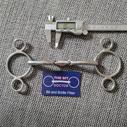 TBD locking lozenge universal 2-ring gag bit