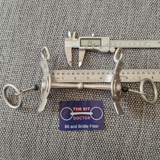 4.75" new wellep 'single jointed' snaffle bit B462