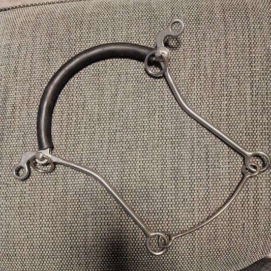 TBD Long shank continental/ german hackamore bit B377