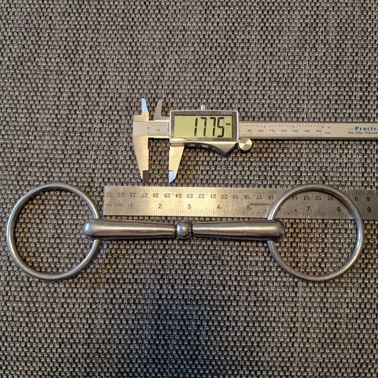 5.5" KY rotary loose ring snaffle Bit B1026