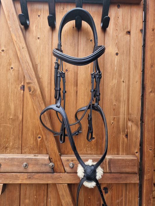 Henry james Extra full xf black grackle bridle A51