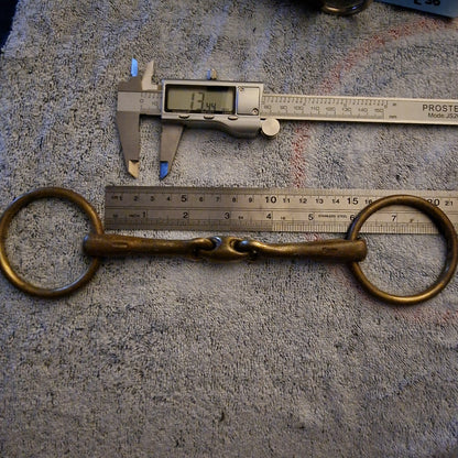 5.75" sprenger kk ultra lozenge Loose ring bradoon snaffle bit B90
