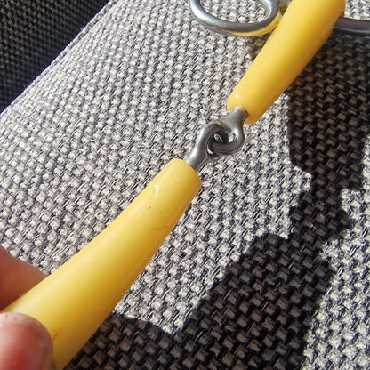 5.75" happy mouth jointed happy mouth dutch gag Bit B1469