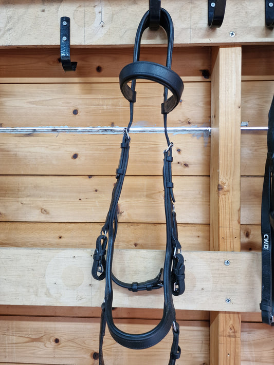 SH Small Horse black micklem bridle
