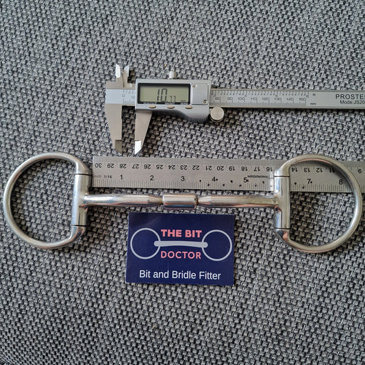 5.75" expert bits comfy mullen barrel eggbutt snaffle bit B496