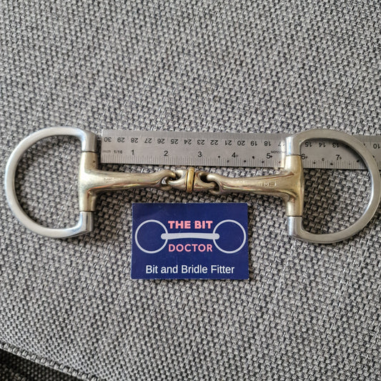 5.25" sprenger RS Dynamic WH Ultra Lozenge eggbutt snaffle Bit B1832
