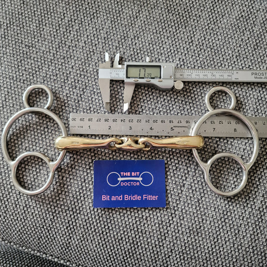 5.75" sprenger kk ultra lozenge 2.5 ring universal gag Bit B1617