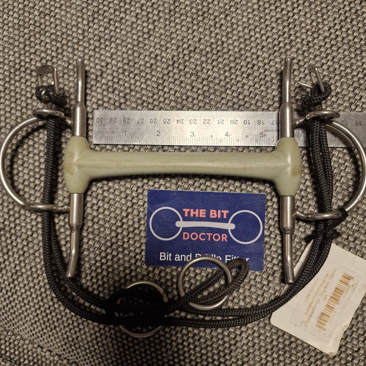 5.25" Beris Hard Mullen Nelson gag Bit B1156