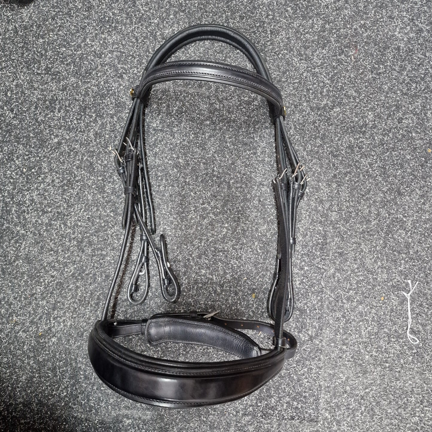 Full black Elevator anatomical double bridle A43