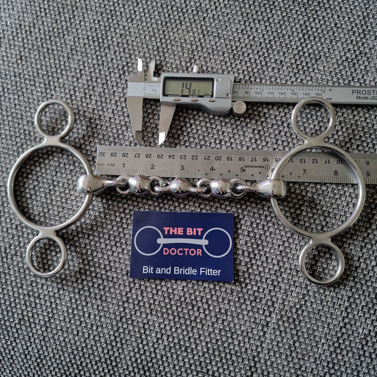 5.75" new custom made waterford universal gag Bit B1321
