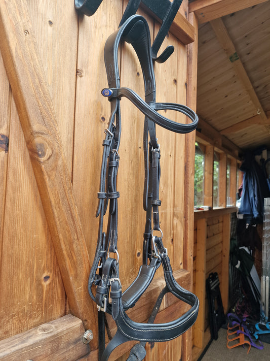 PS of Sweden pioneer black full bridle A50