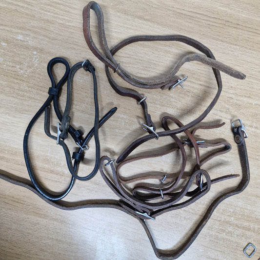Secondhand Myler curb straps ‐ brown