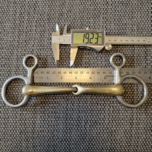 5.5" older neue schule? Demi anky hanging cheek Snaffle bit B433
