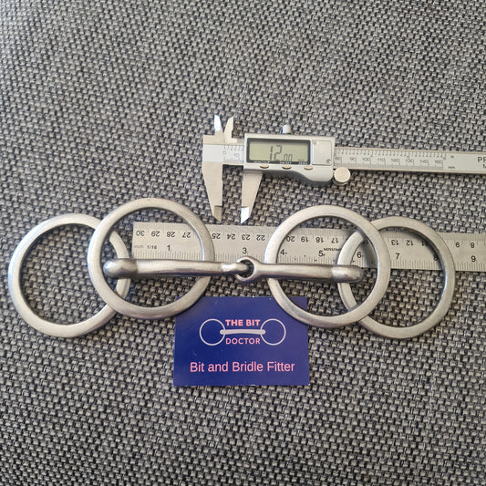 5.25" wilson jointed snaffle Bit B1266
