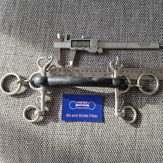 5.5" Abbey custom vulcanite mullen rugby pelham Bit B1561