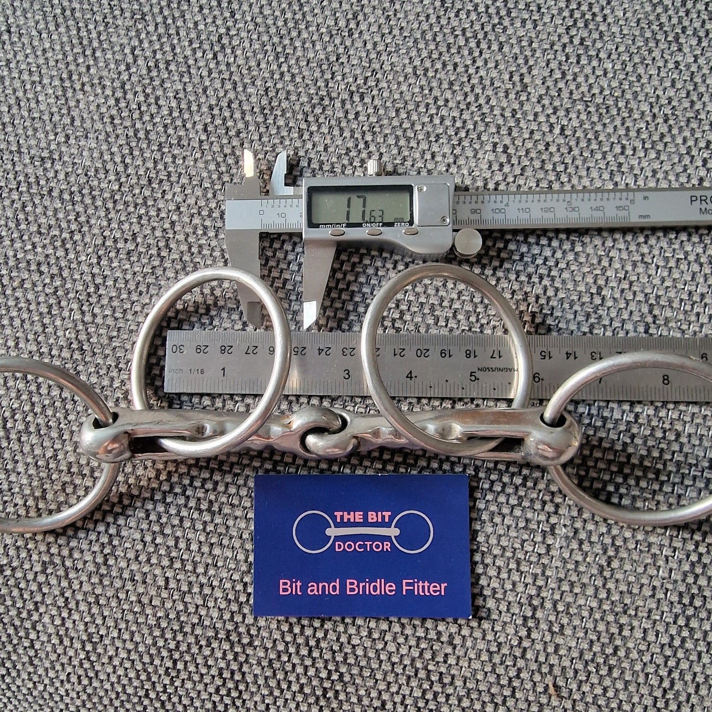 5.5" scorrier cornish snaffle bit B1119