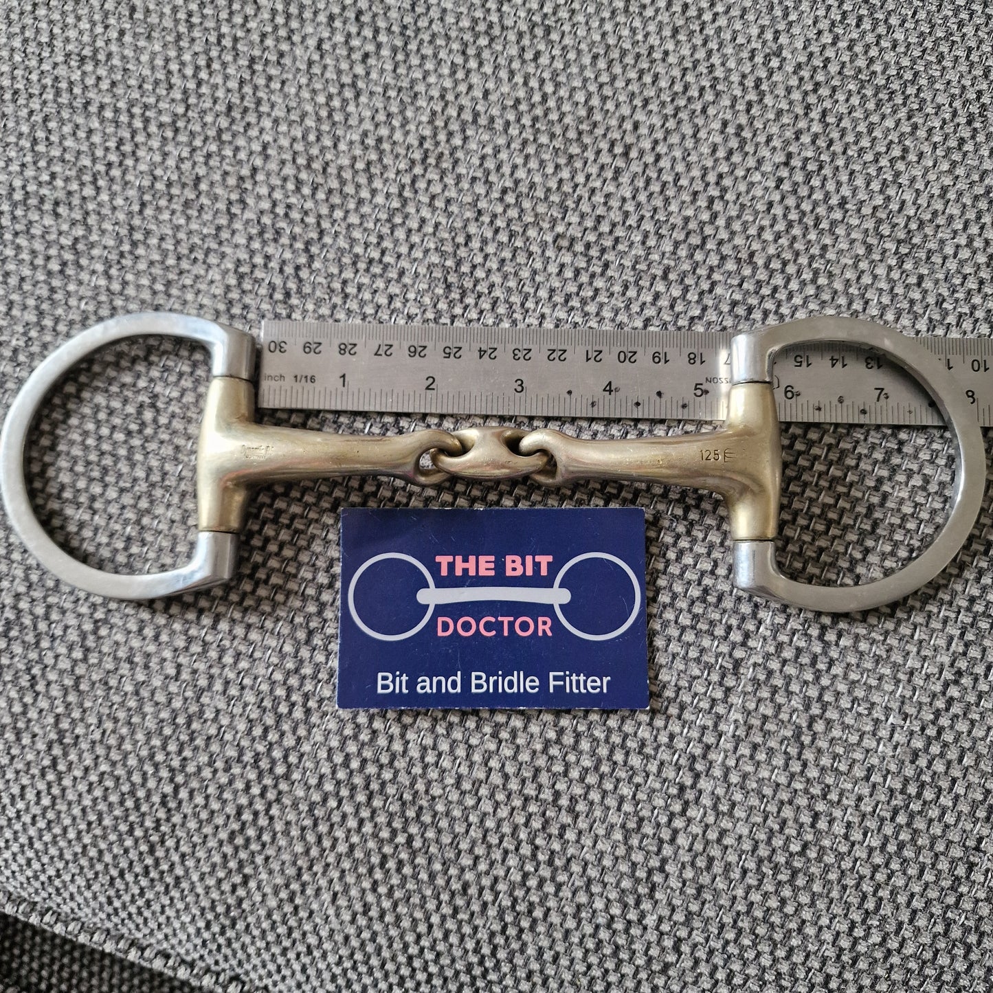 5" sprenger RS dynamic lozenge eggbutt snaffle Bit B1831