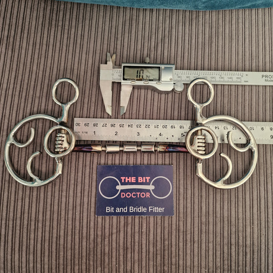 5.25" TBD triple barrel kimblewick butterfly flip bit B17