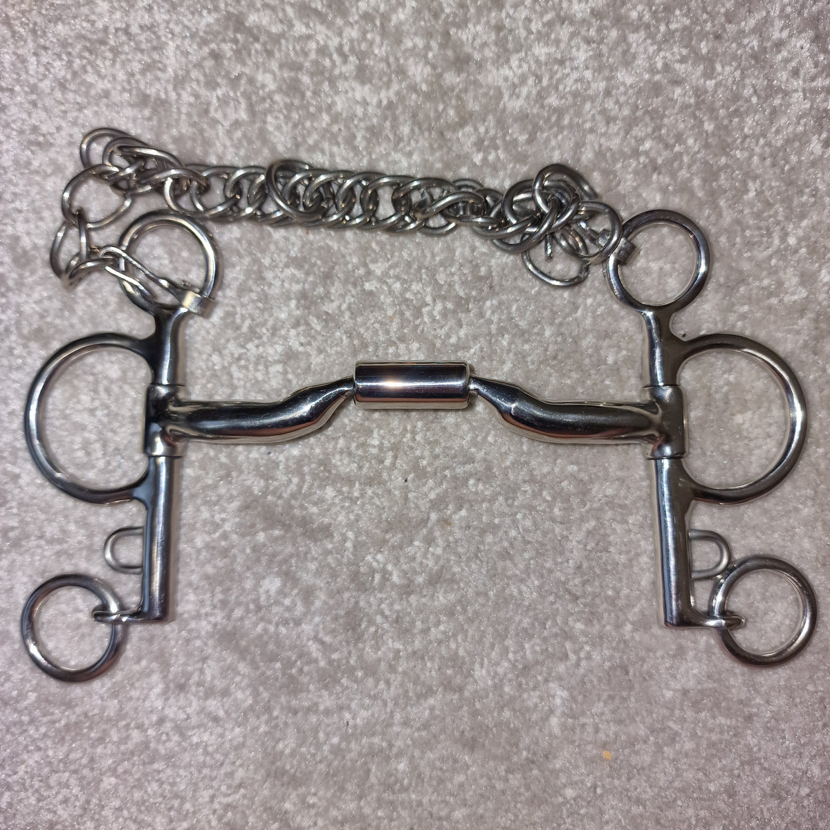 TBD Be Gentle Barrel low port Baby Pelham bit