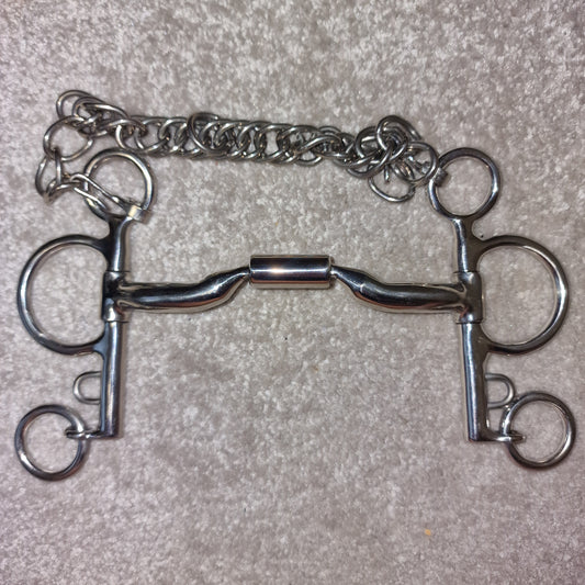 TBD Be Gentle Barrel low port Baby Pelham bit