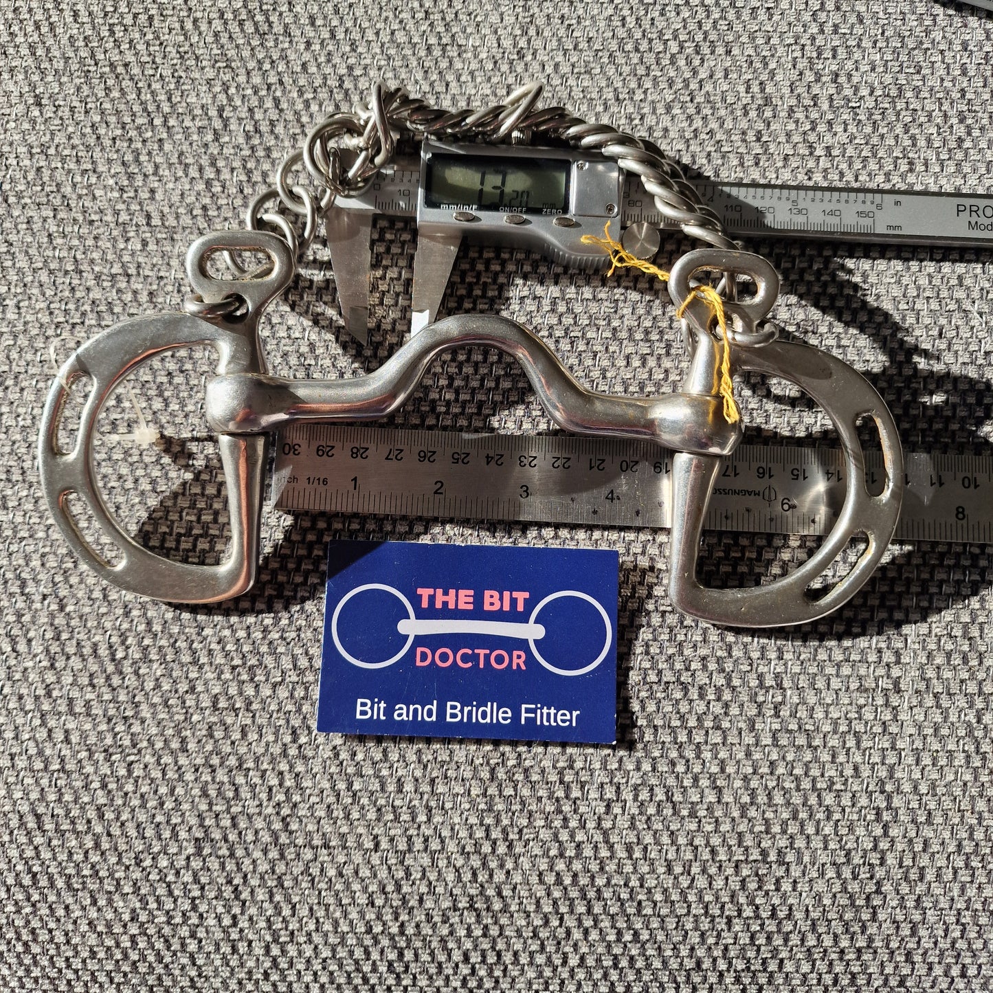 4.5" uxeter Kimblewick port bit B596