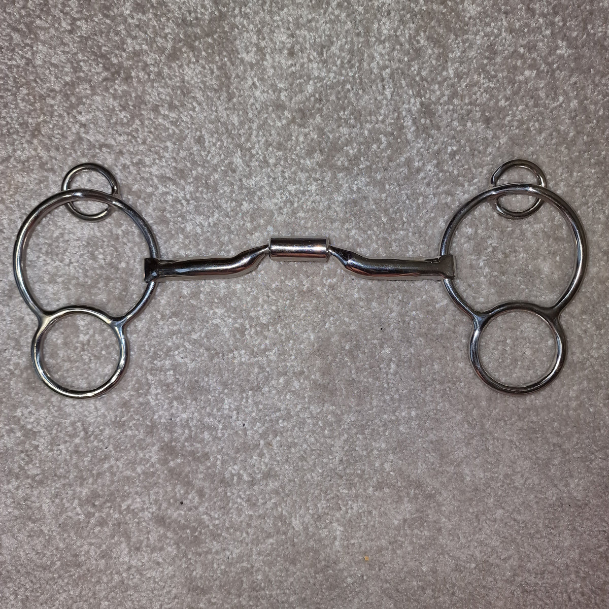 TBD Be Gentle Barrel low port Universal Gag bit
