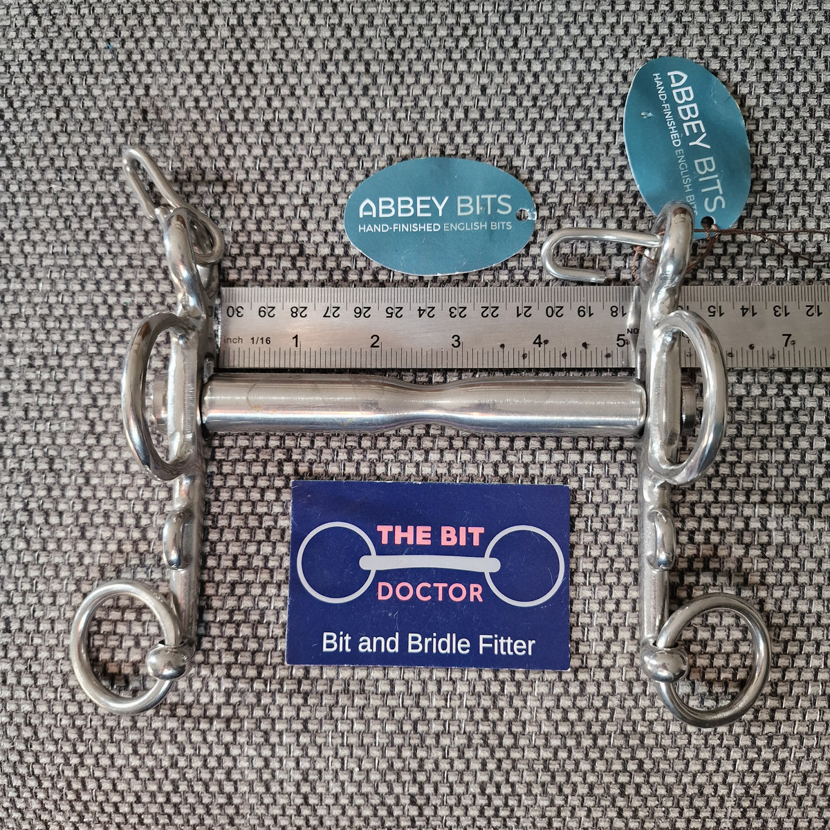 5" new abbey custom banbury pelham bit B791