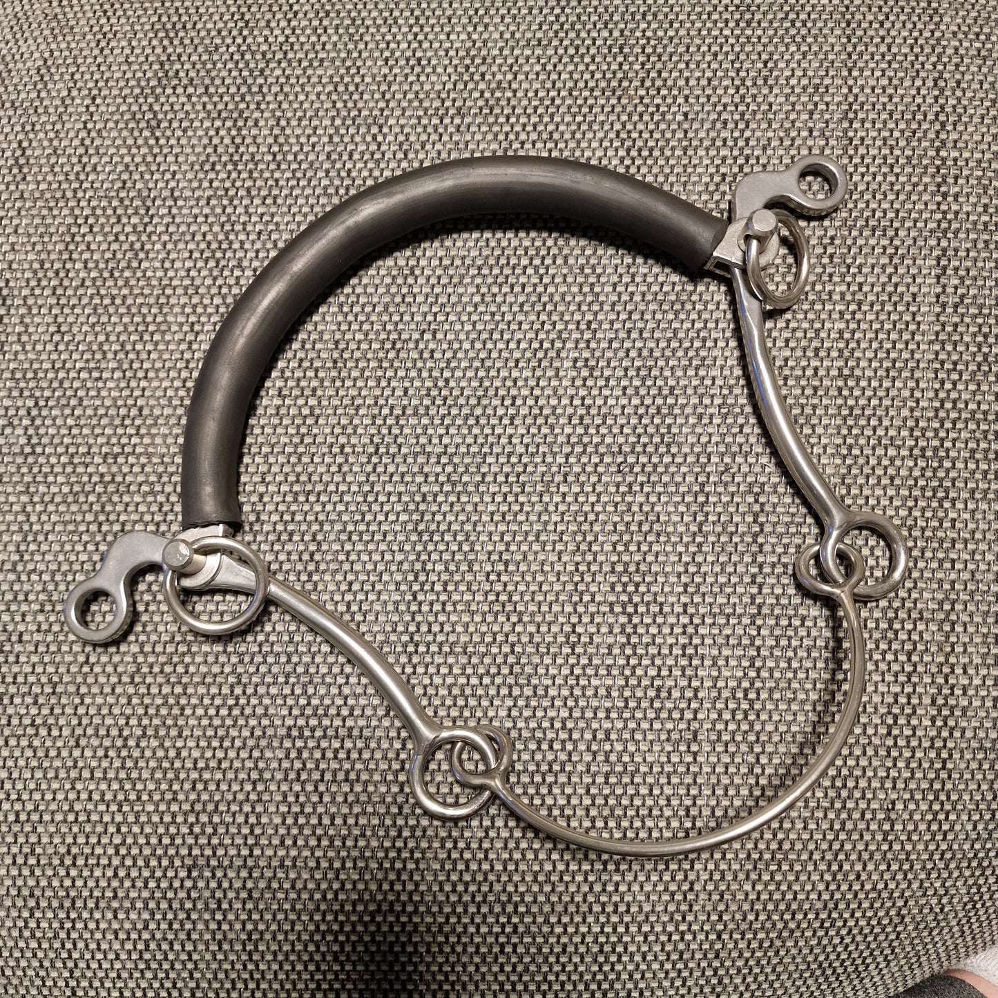 TBD Short shank continental / German Hackamore bit B498