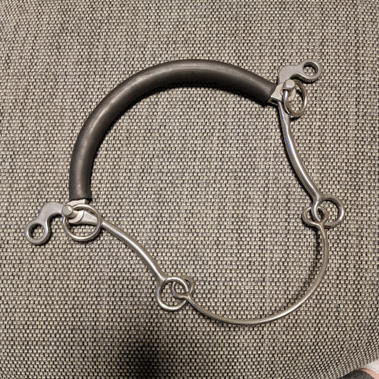 TBD Short shank continental / German Hackamore bit B498