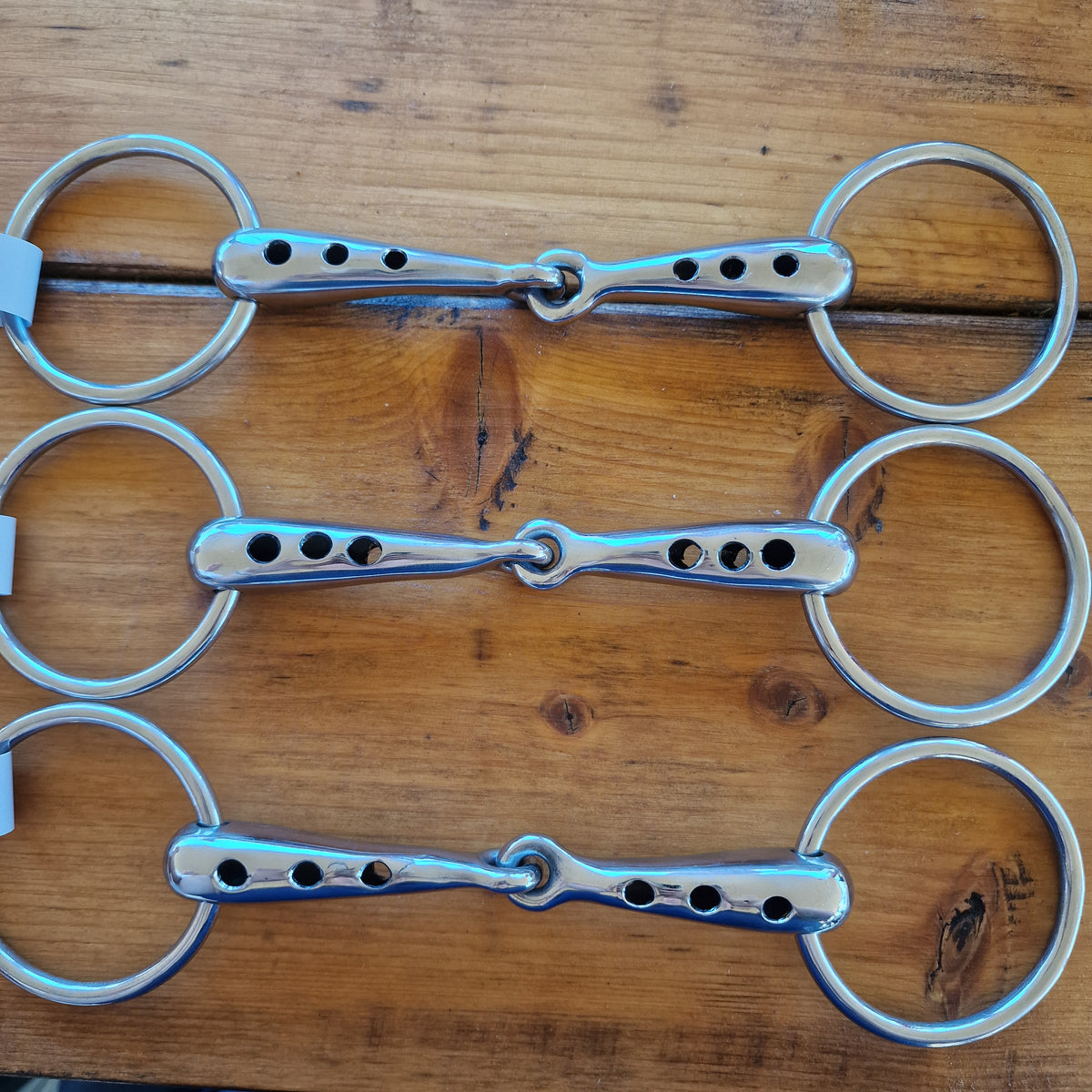 5.5" new TBD flute windsucker jointed loose ring snaffle Bit B1854