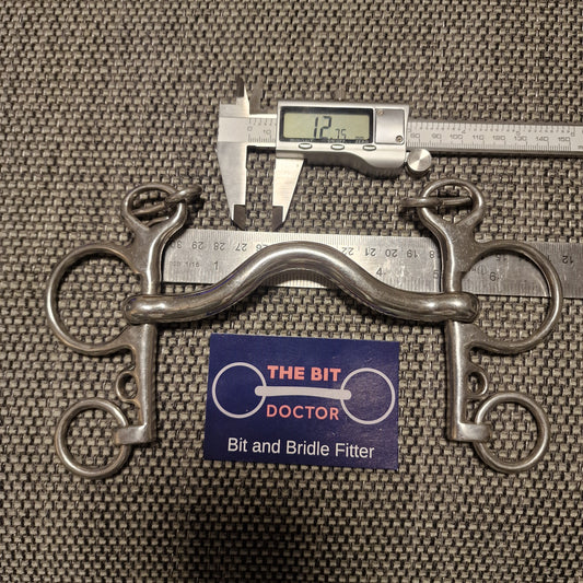 5" Hartwell ported pelham Bit B917