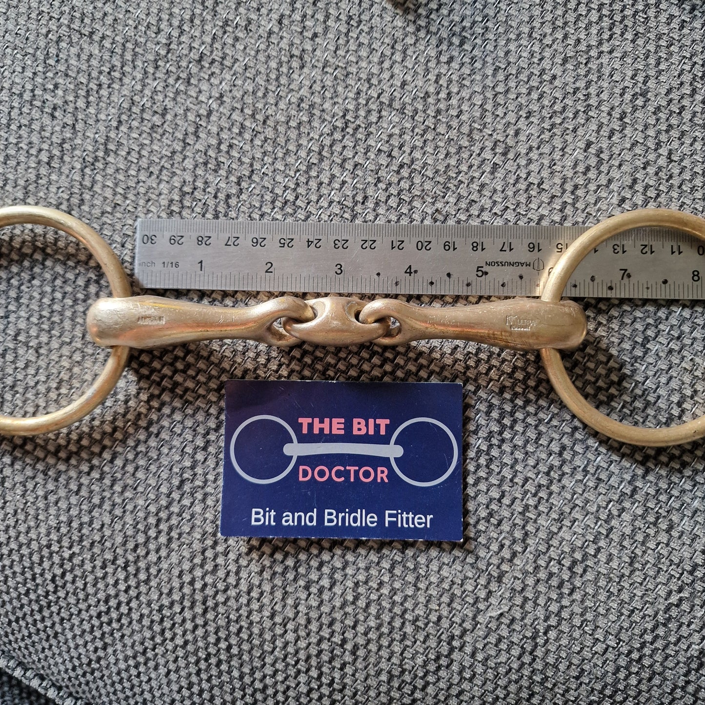 5.75" sprenger kk ultra lozenge loose ring snaffle Bit B1800