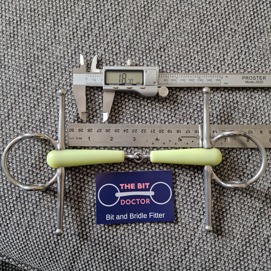 5.75" new happy mouth jointed nelson gag bit B188