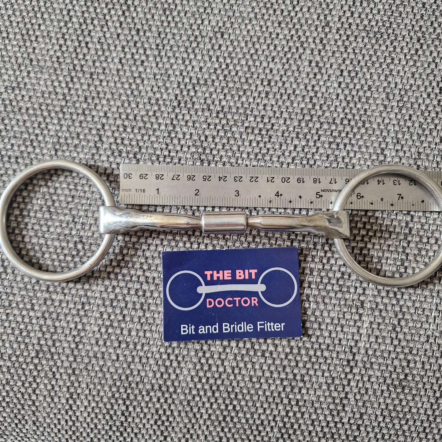 5" expert bits comfy barrel mullen loose ring snaffle Bit B1770