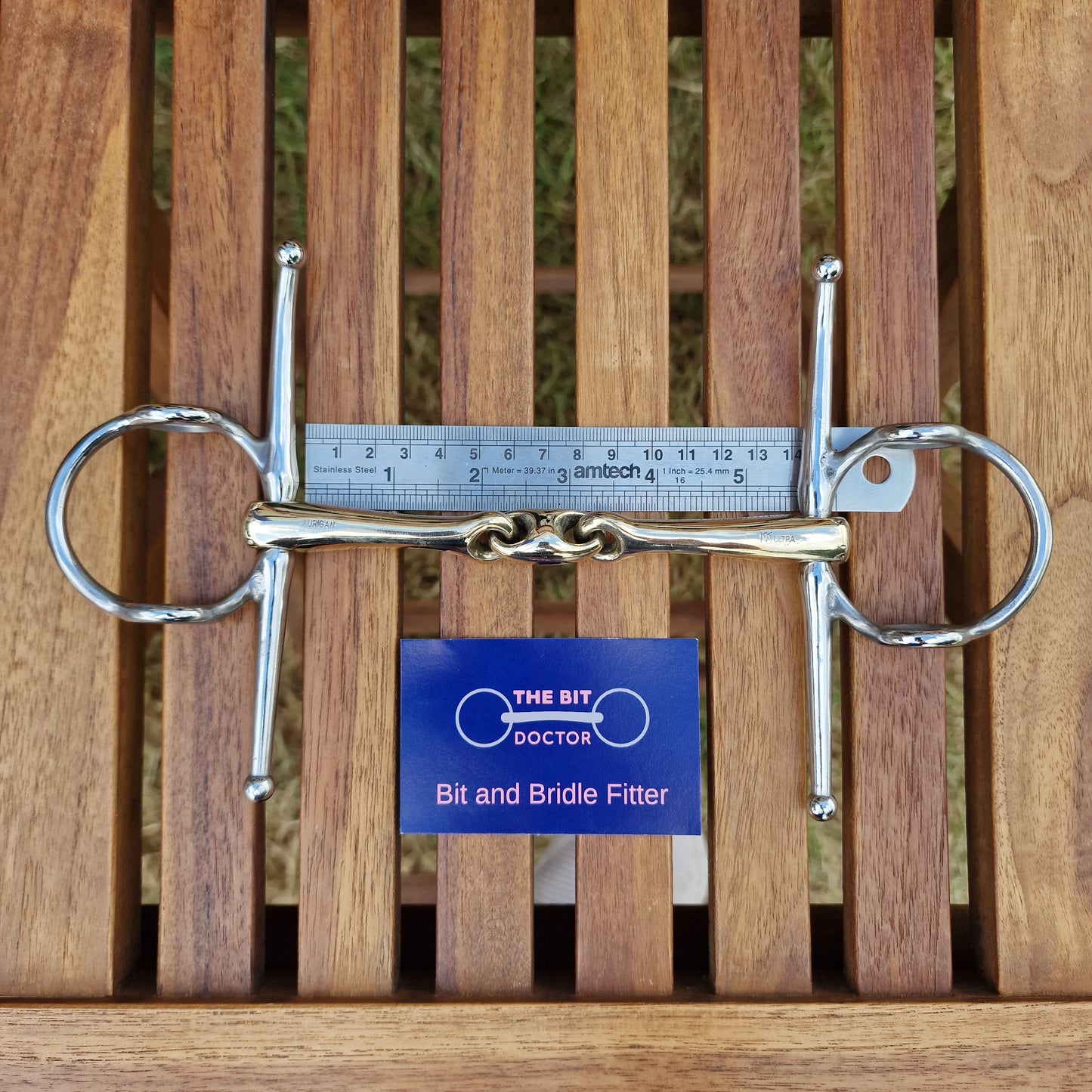 5.5" sprenger kk ultra lozenge nelson gag bit B72