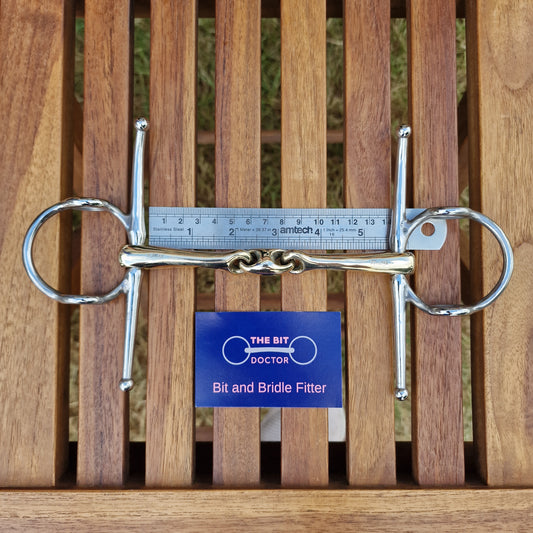 5.5" sprenger kk ultra lozenge nelson gag bit B72