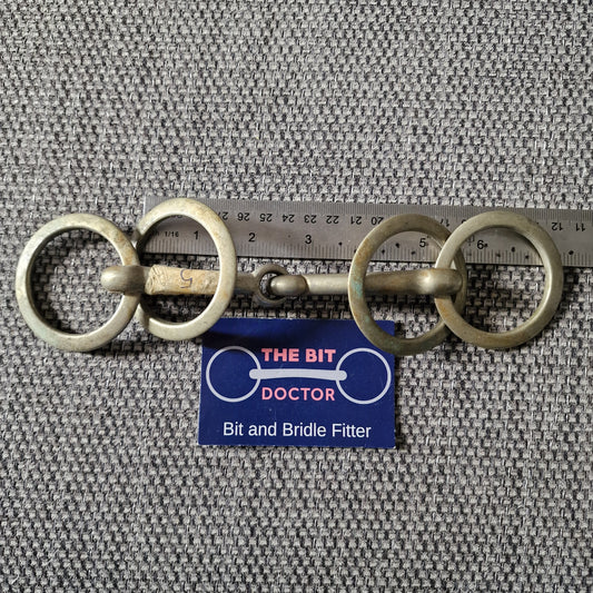 5" vintage nickel wilson snaffle Bit B1749