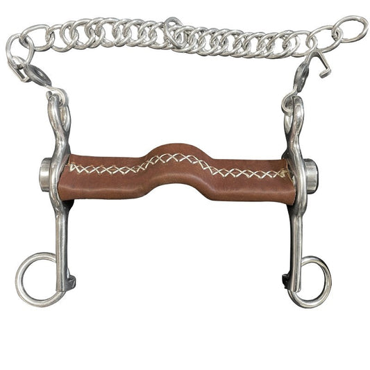 Jump'in Sam Marsh Leather Baby Pelham Bit
