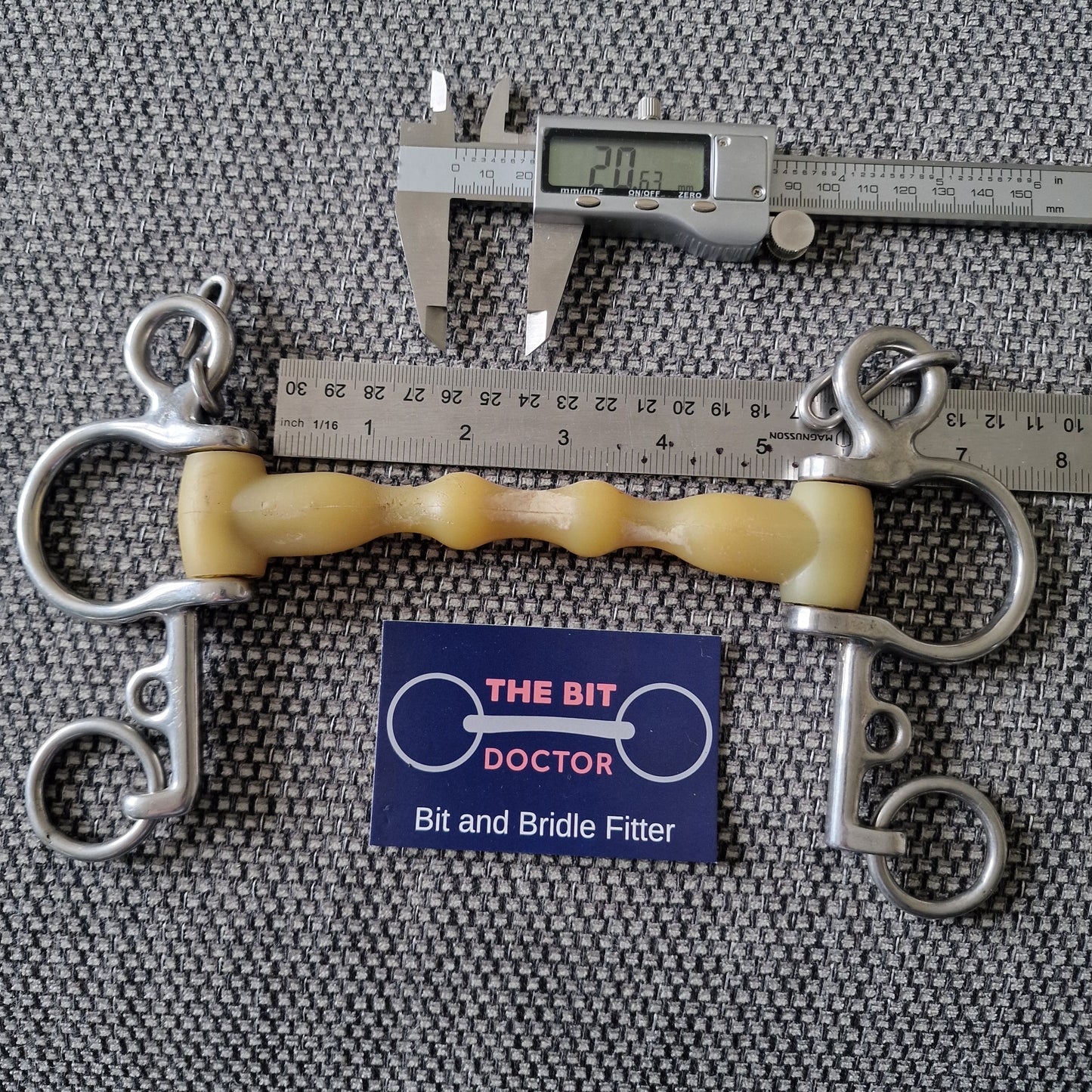 5" happy mouth mullen pelham bit B337