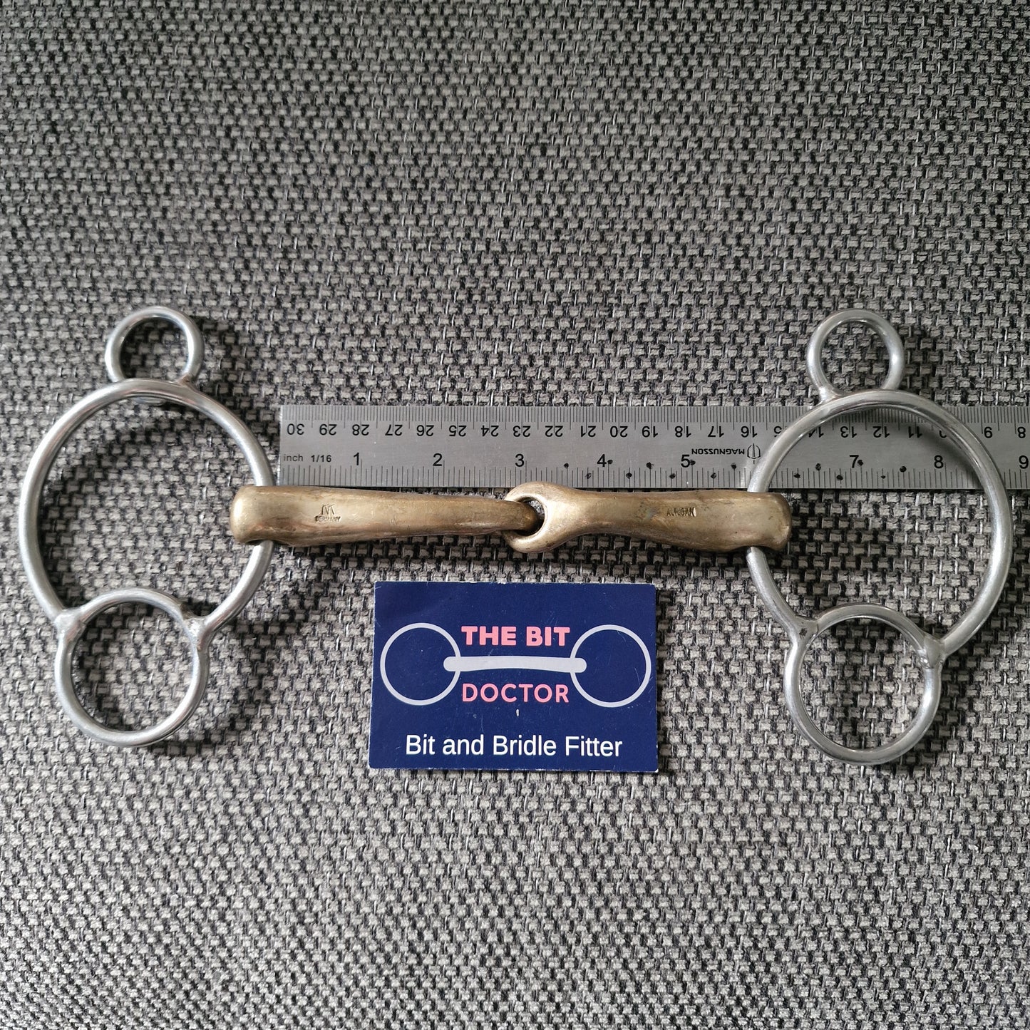 5.5" sprenger kk conrad demi anky style universal gag Bit B1782