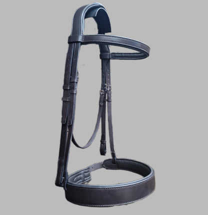 TBD Comfort Padded 1.5" Hunter Bridle