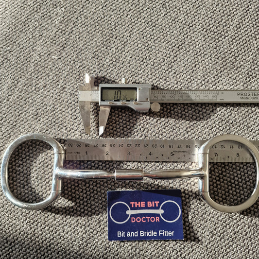 6" myler mb02 mullen Barrel eggbutt snaffle Bit B1820