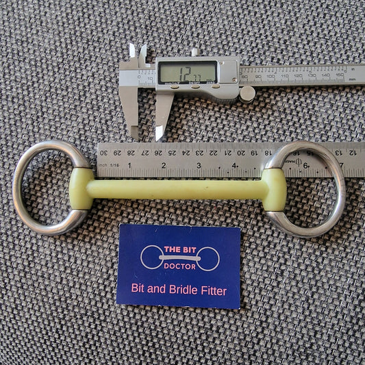 4.5" happy mouth? mullen eggbutt snaffle bit B62