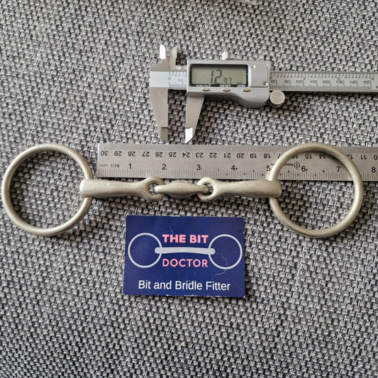 4.75" sprenger kk loose ring lozenge snaffle Bit B977