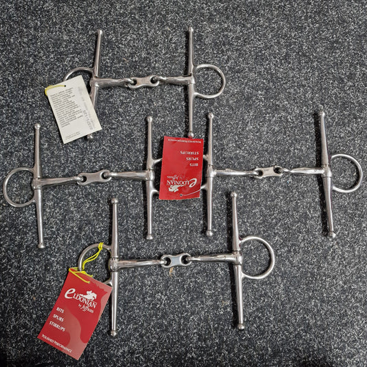 Clearance New Full cheek French link snaffle bit