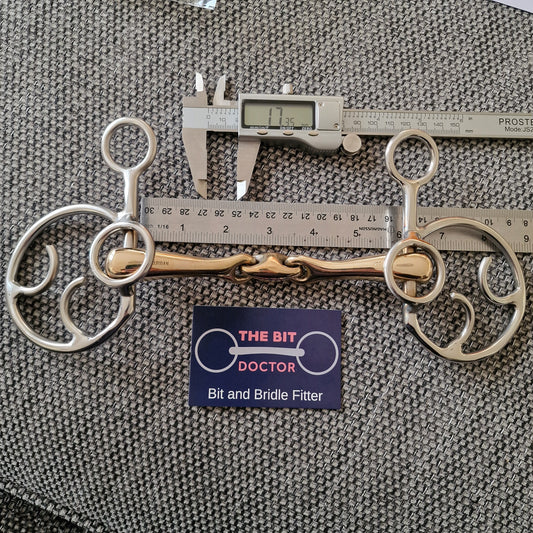 5.75" new Sprenger KK ultra lozenge butterfly flip bit B814