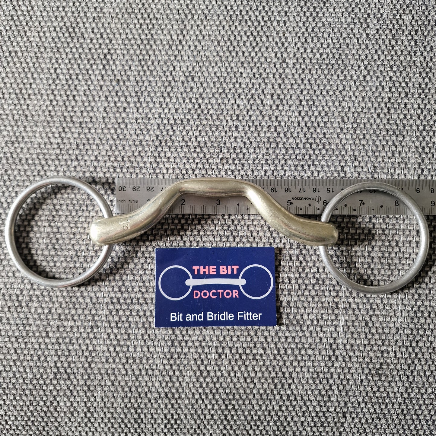 5.75" sprenger KK correction ported loose ring snaffle bit B181